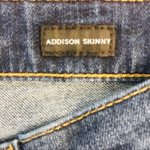 BKE Reserve Addison Skinny Jeans Blue Stretch Denim Women’s Size 27R - Picture 5 of 14